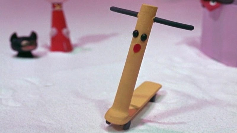 why is the scooter a misfit toy