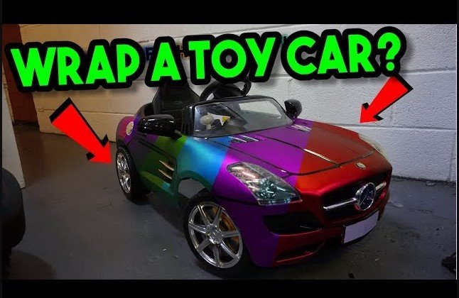 How to Wrap a Toy Car