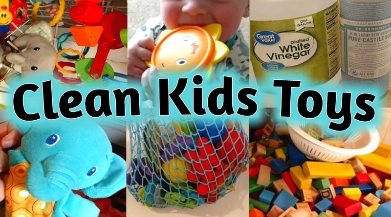 how to disinfect kids toys