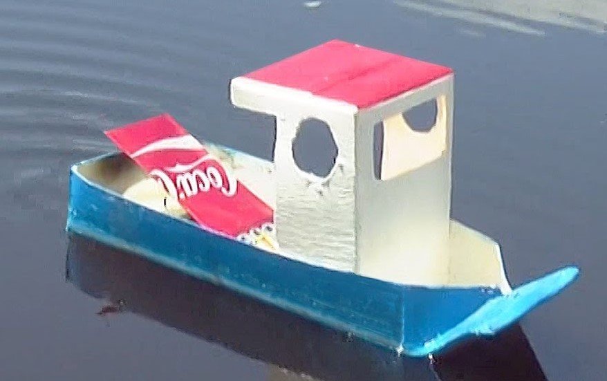 how to make a toy boat