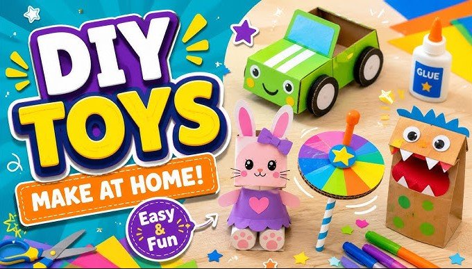 how to make diy toys