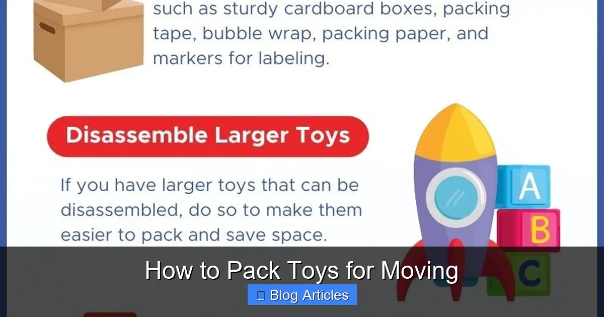 How to Pack Toys for Moving