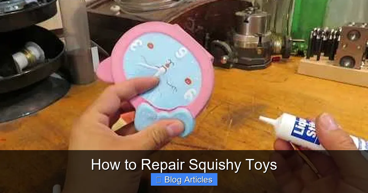How to Repair Squishy Toys