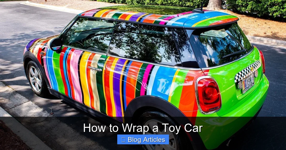 How to Wrap a Toy Car
